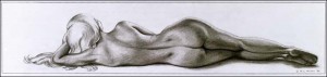 Drawing for Transom Sculpture -left
