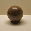Plain Sphere of Walnut Burl