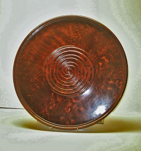Curly Redwood Platter